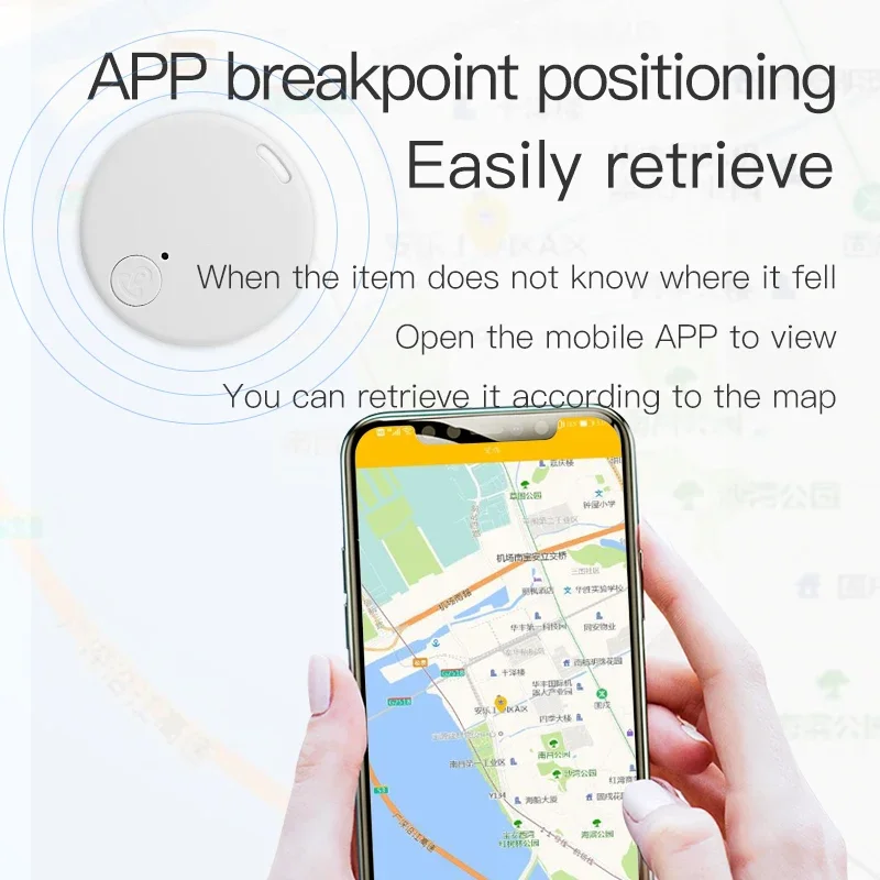 Мини GPS-трекер Xiaomi Bluetooth 5,0, GPS-устройство с защитой от потери, автомобильное отслеживание для IOS Android, умный локатор, аксессуар, новинка 2023 года