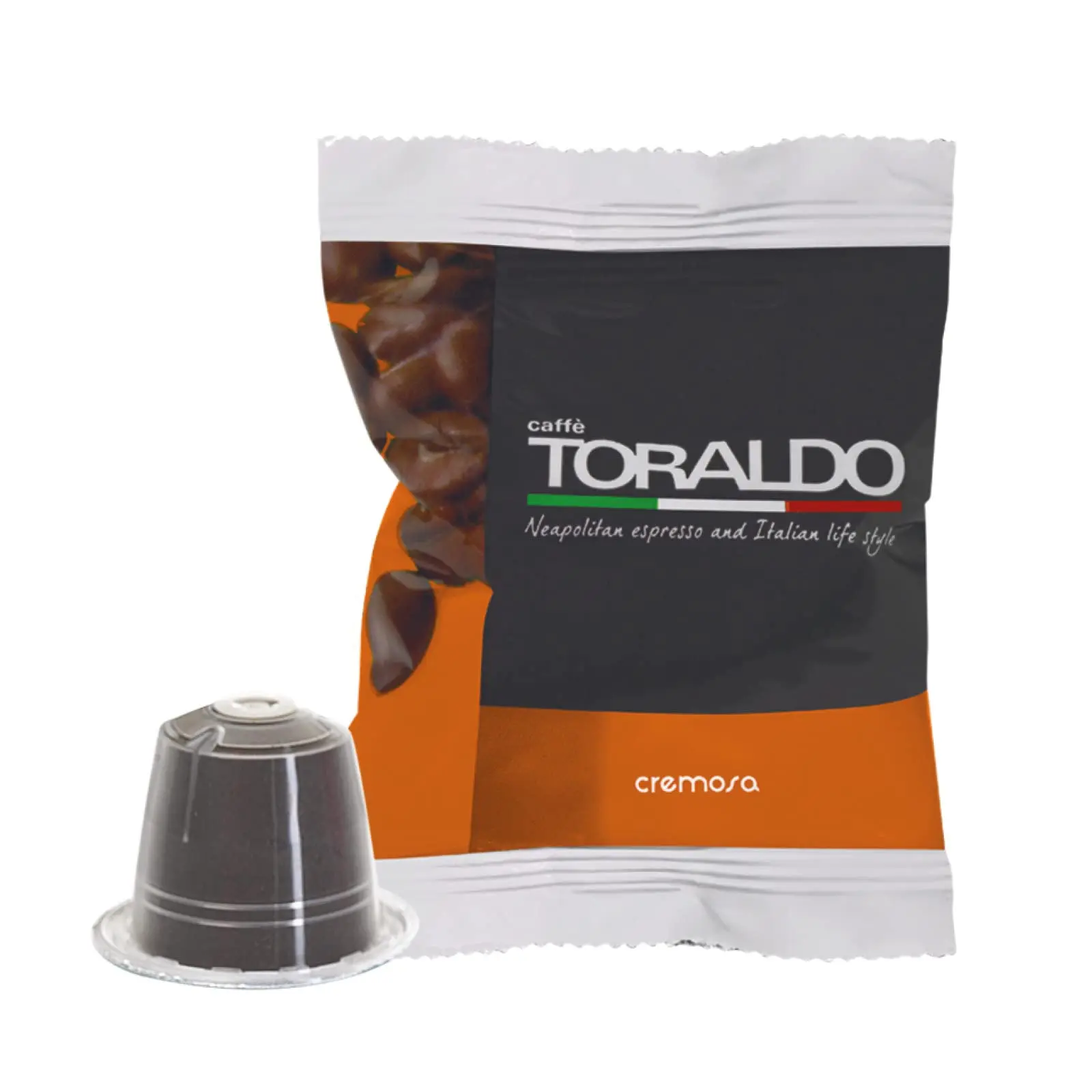 Café Nespresso TORALDE |   Capsules Nespresso * (100 unités, mélange crémeux)