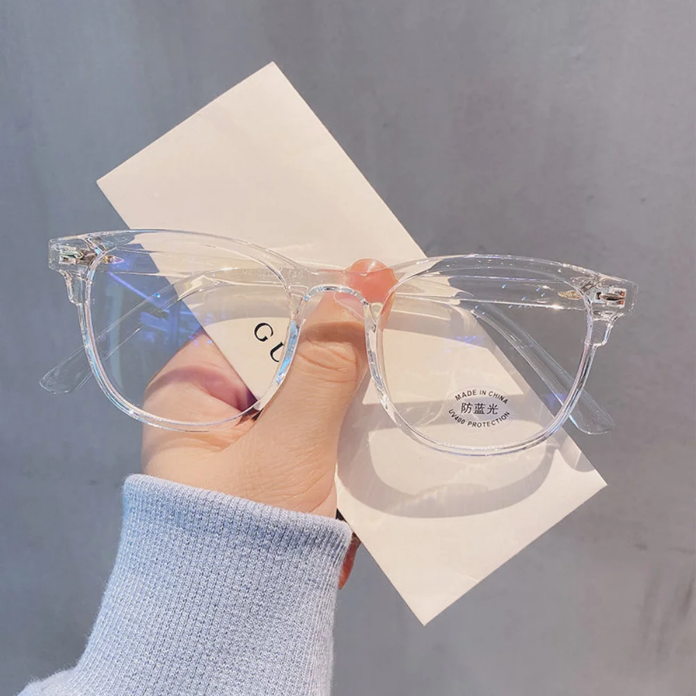 -1.0-1.5-2.0-2.5-3.0 a-6.0 Óculos de miopia com acabamento transparente Homens Mulheres Óculos pretos Óculos de prescrição para míopes