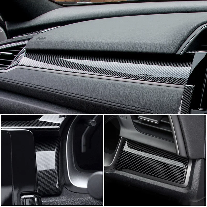 DIY Nano 3D คาร์บอนไฟเบอร์รถสติกเกอร์ป้องกันประตูเทปกันชนรถ Protector Strip กันน้ําป้องกันฟิล์ม 1/3 /5/7/10M