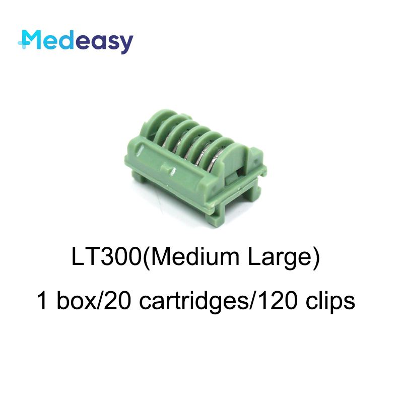 คลิปไทเทเนียมศัลยกรรมส่องกล้องทางการแพทย์ LT300, คลิป Ligation ไทเทเนียม ML สีเขียว