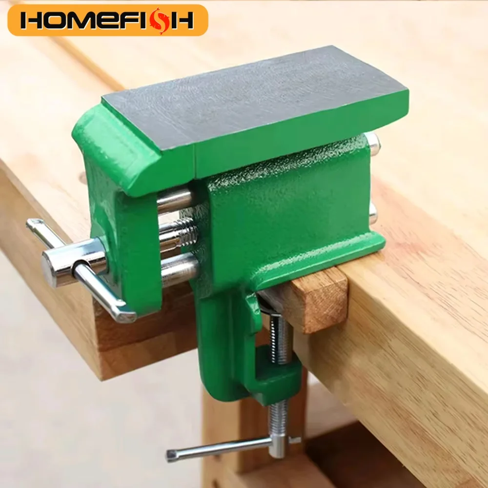 Tornillo de banco de mesa multifuncional DIY, tornillo de banco para joyeros, abrazadera para Hobby, tornillo de banco con yunque grande, suministros de mano