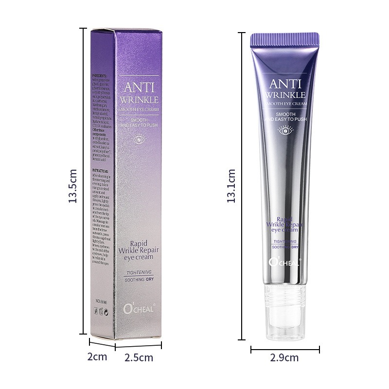 2 PCS Rollerball Eye Cream Walking Beads Massage Eye Serum Moisturizing Hydration Nourishing Reduce Dryness