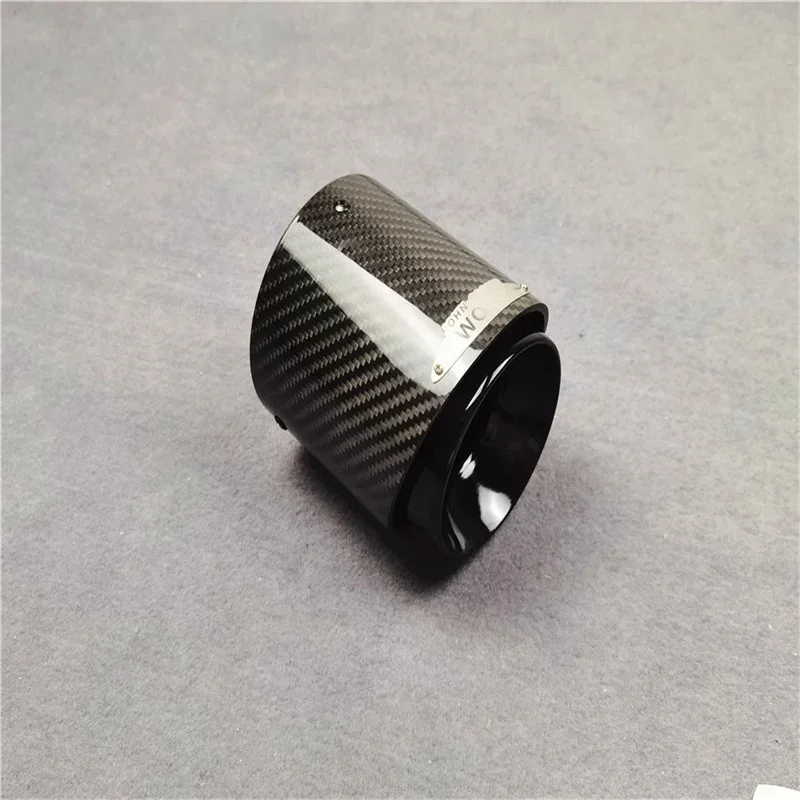 1 peça para mini cooper f54 f55 f56 f57 r60 r61 f60 r55 r56 r57 r58 r59 s jcw tubo de escape de carbono acessórios para carro