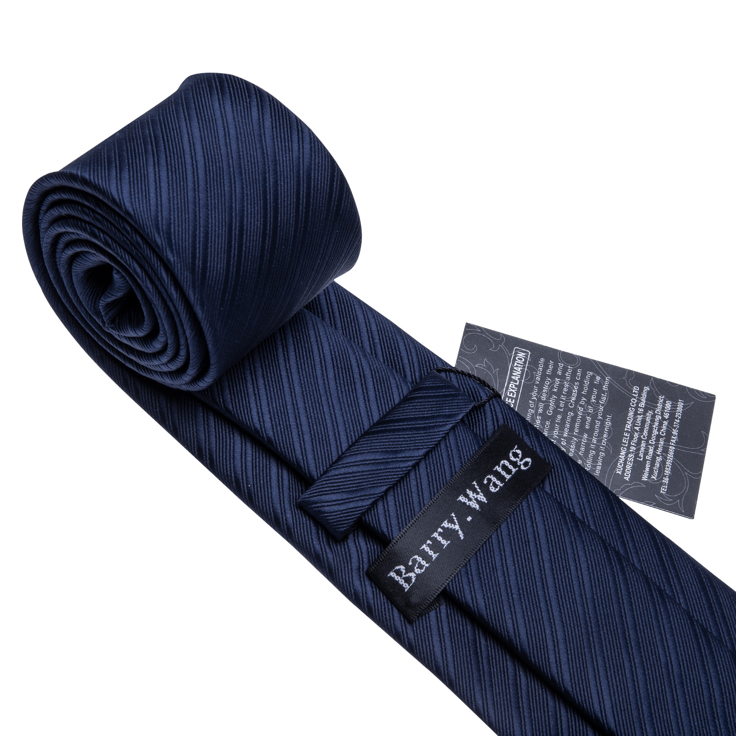 Barry. wang blaue Seide Herren Krawatte Taschentuch Manschetten knöpfe Set Marine Royal Sky Pfau See blaue Krawatte für männliche Hochzeit Business Party Event