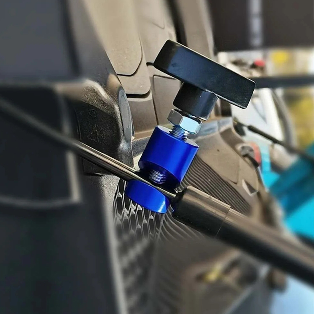 Suporte para capô de carro, pressão de ar, antiderrapante, braçadeira de fixação, acessórios, absorvedor, tampa do motor, haste de suporte de elevação