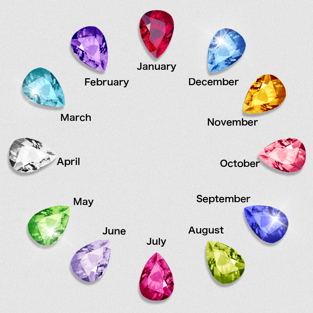 Colar com pingente de coração com nomes personalizados, colar com pedra de aniversário personalizado, dia das mães, presente de joalheria