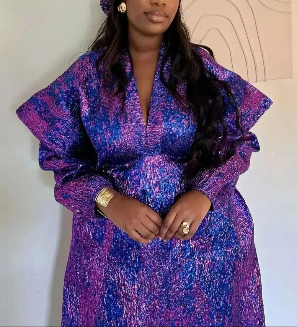 Vestidos africanos para mulheres 2025 roupas africanas tradicionais dashiki ancara roupa vestido abayas robe muçulmano kaftan maxi vestido longo