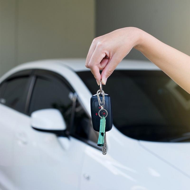 Silbato pequeño de supervivencia para acampar, silbato de seguridad ligero, Silbatos de señal para acampar, seguridad al aire libre