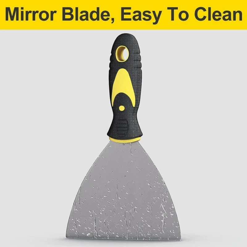 2/3/4/5 นิ้วสแตนเลส Putty Knife Scraper Shovel สีเครื่องมือเครื่องมือก่อสร้างในครัวเรือนอุตสาหกรรมทําความสะอาด