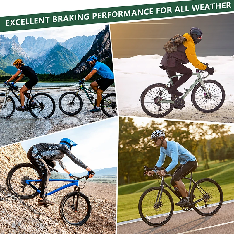 BUCKLOS-Mountain Road Bike Almofadas de freio cerâmicas, MTB Disco Hidráulico, Brake Pad Part para SHIMANO MT200 B01S B05S