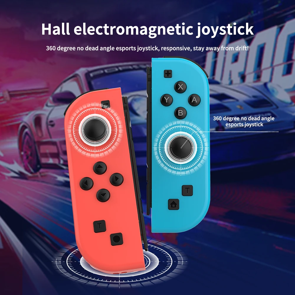 Joy Pad Joycons controlador para Nintendo Switch Joystick Gamepad consola de juegos inalámbrica Joypad Turbo función de despertador
