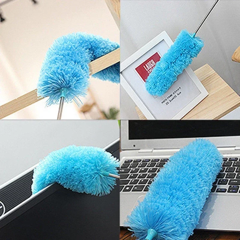 ไมโครไฟเบอร์ Duster แปรงขยายมือฝุ่น Anti Dusting แปรงเครื่องปรับอากาศภายในบ้านรถเฟอร์นิเจอร์ทําความสะอาด