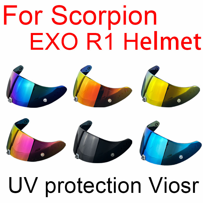 Козырек для мотоциклетного шлема для KDF-16-1 Scorpion Exo 1400, карбон, R1 Air EXO 520, защита от УФ-лучей, защита от царапин, пылезащитный ветрозащитный щиток