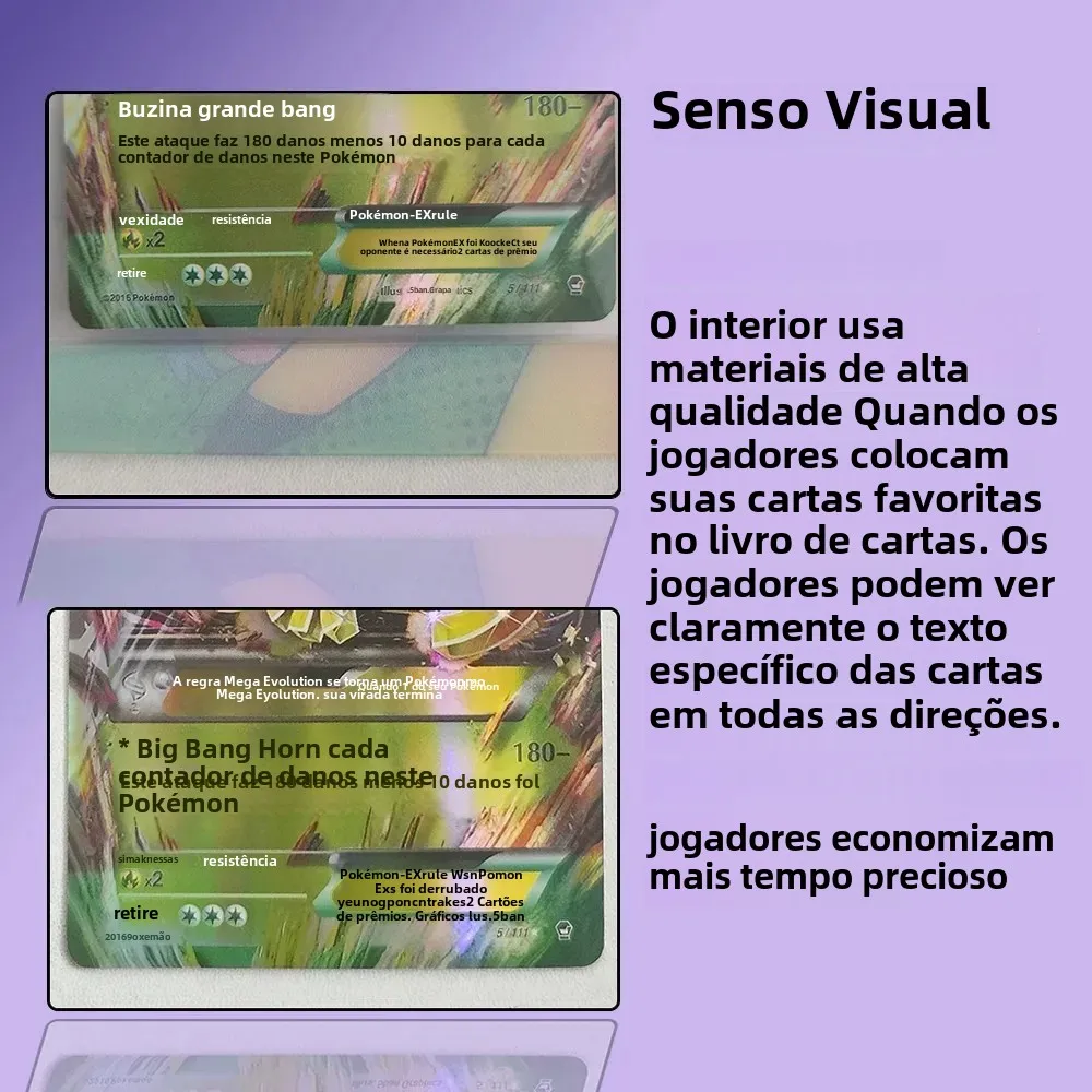 2024 charizard titular pasta coleções pasta anime cartão protetor notebook para pokemones álbum 240 pçs livro de cartão