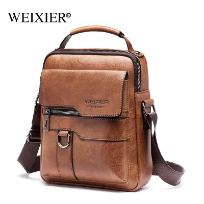 Bolso bandolera Retro de piel sintética de diseñador de marca para hombre, bolso de hombro de gran capacidad, Mochila de viaje, novedad de 2021