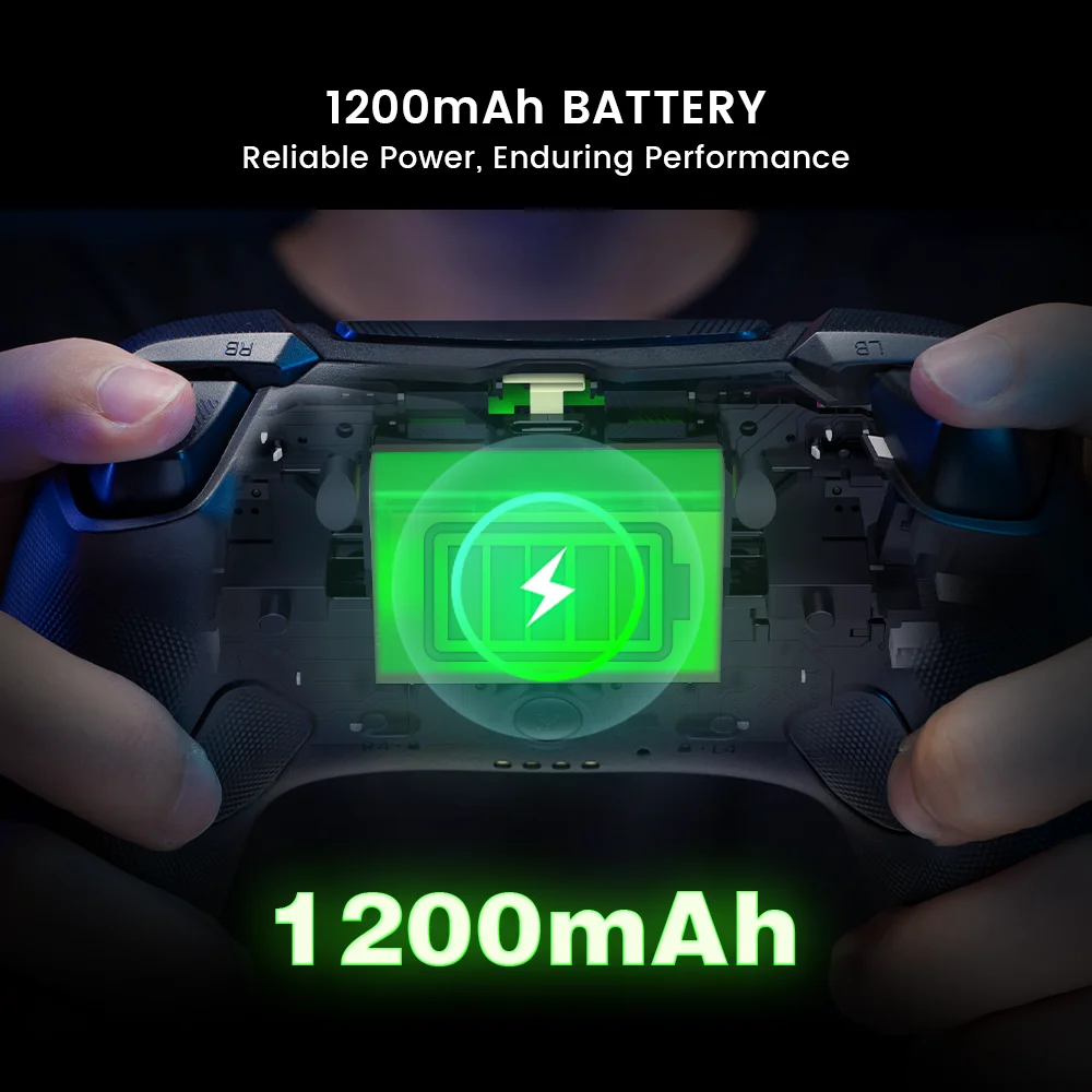 Контроллер GameSir Tarantula Pro Switch, беспроводной геймпад с 9 отделениями кнопками, 6-осевым гироскопом, триггерами с эффектом Холла и NFC