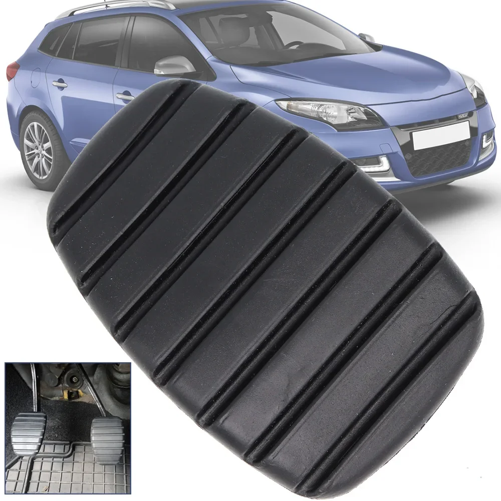 Para Renault Clio 2 Fluence Kangoo 1 Megane 3 Master Trafic Scenic Grand Modus freno de coche embrague Pedal cubierta Accesorios
