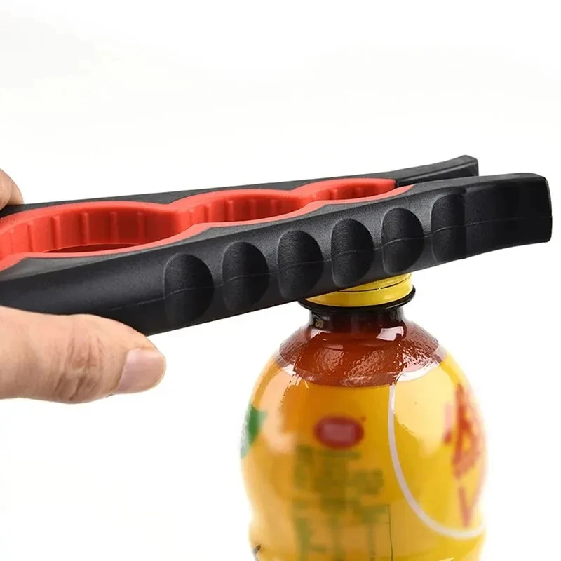 Otwieracz do puszek Wielofunkcyjny otwieracz do butelek Cztery w jednym Zakrętka Twister Czteropozycyjny otwieracz do puszek Antypoślizgowa nasadka Twister