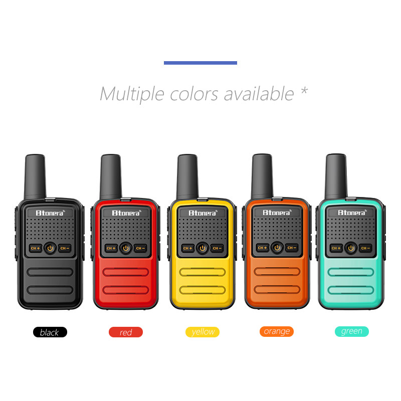 Mini Walkie Talkie BTONERA BT-320 Portable Two Way Radio PMR FRS Radio Comunicador Long range Kids Walkie-Talkie for Hotel Busin