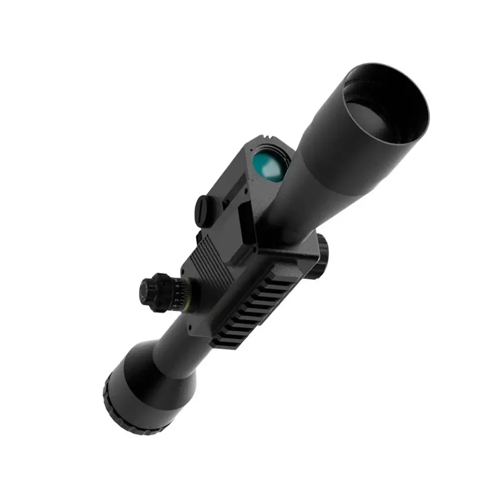 Long Range Hunting Laser Sight Telescope, Exit Pupil Diâmetro, Alta Transmitância de Luz, Small Range Finder, 6.67mm, 6x