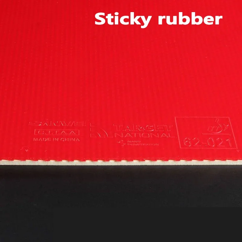 Original SANWEI TARGET 3 National Table Tennis Rubber Target Soft Special Ping Pong Sponge Sticky Rubber Japanese Soft Sponge