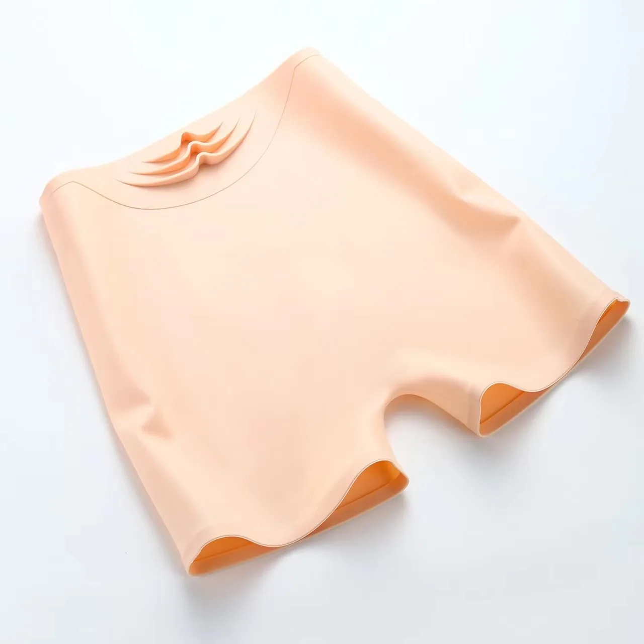 Calção de banho impermeável feminina de silicone, roupa interior anti-infecção, proteção contra menstruação, rafting boxers calças