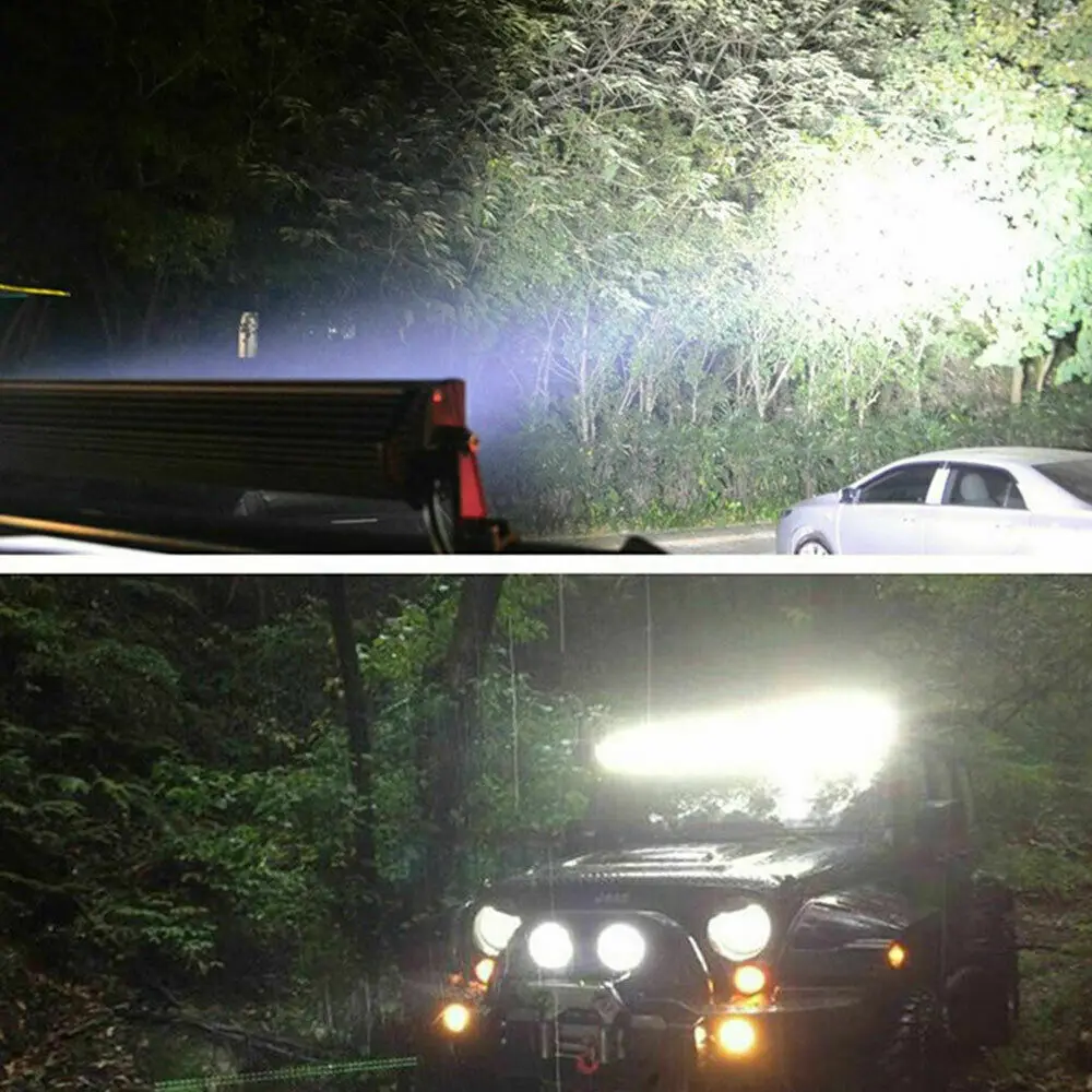 18w 6 LED motocyklowe światło robocze o wysokiej jasności reflektory Offroad samochód ciężarówka jazda reflektory przeciwmgielne DRL lampa do jazdy 12V