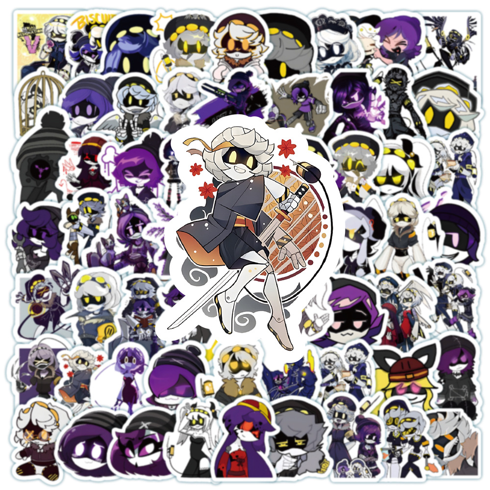 10/30/50/100 個アニメ殺人ドローンステッカー漫画かわいい落書き防水デカール子供のおもちゃ DIY ノートブック車スケートボードステッカー