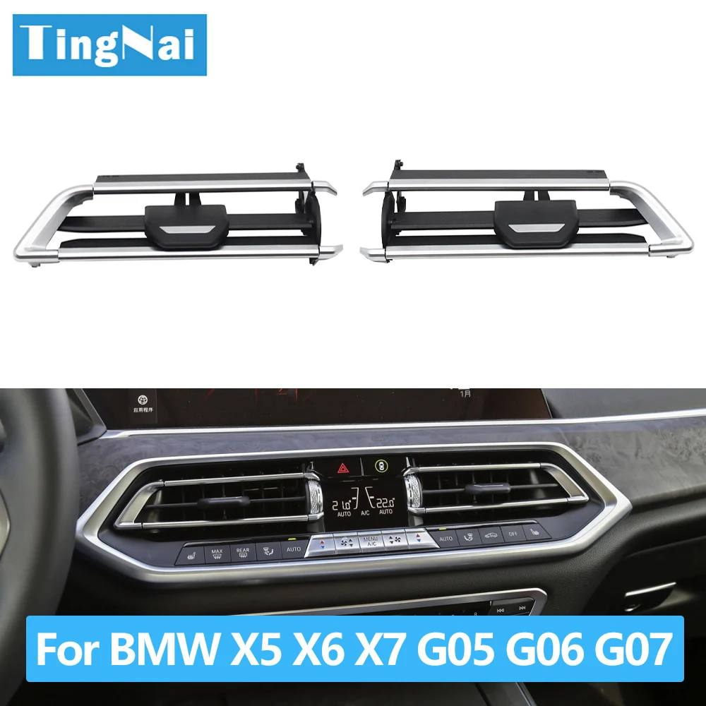 Kit de reparación de Clip deslizante de CA para rejilla de salida de ventilación de aire delantera, media, izquierda y derecha, para BMW X5 X6 X7 Series G05 G06 G07 64119458543