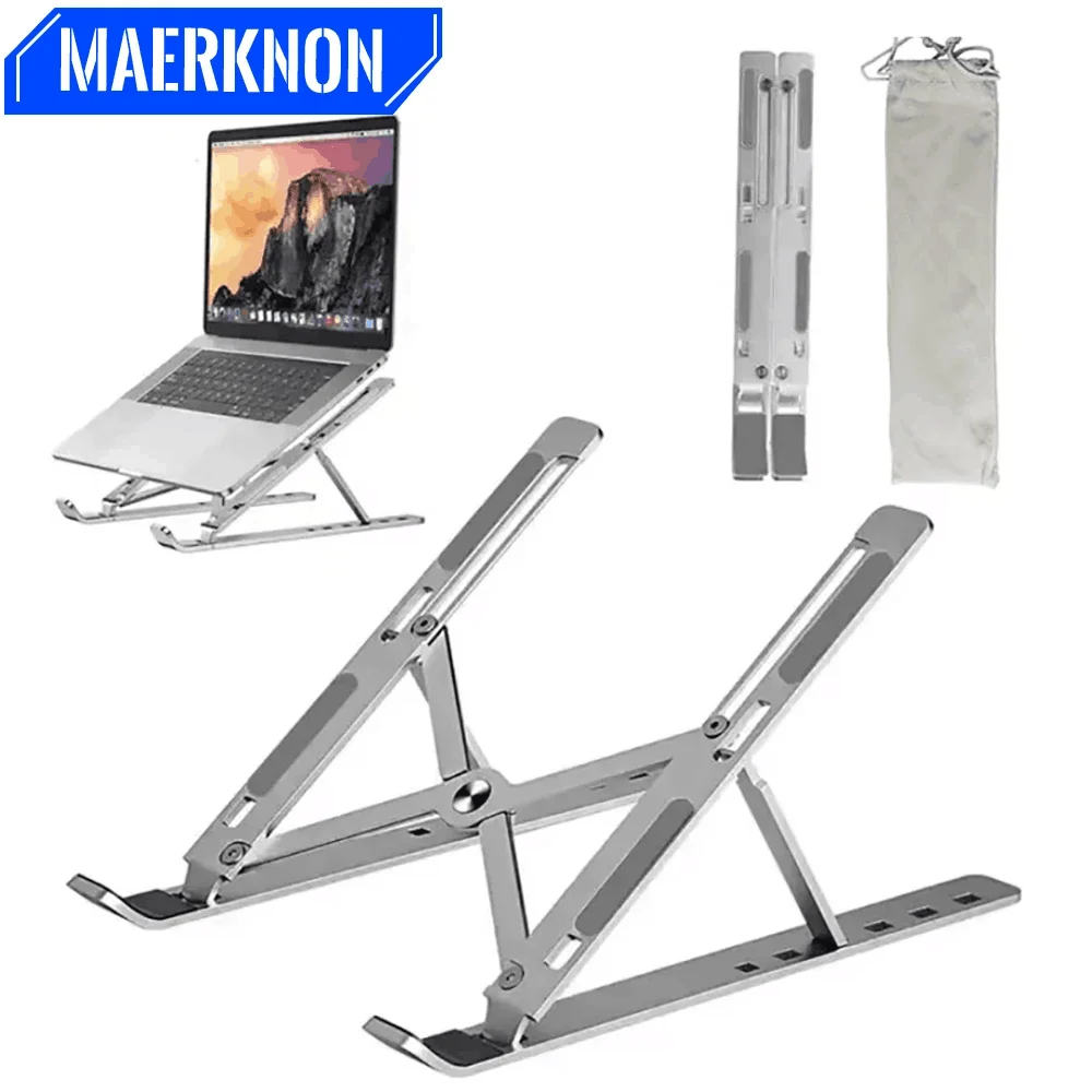 Universele verstelbare laptopstandaard, draagbare opvouwbare tabletcomputer, ondersteuningshouder voor Macbook Air iPad-tablets, basisaccessoires