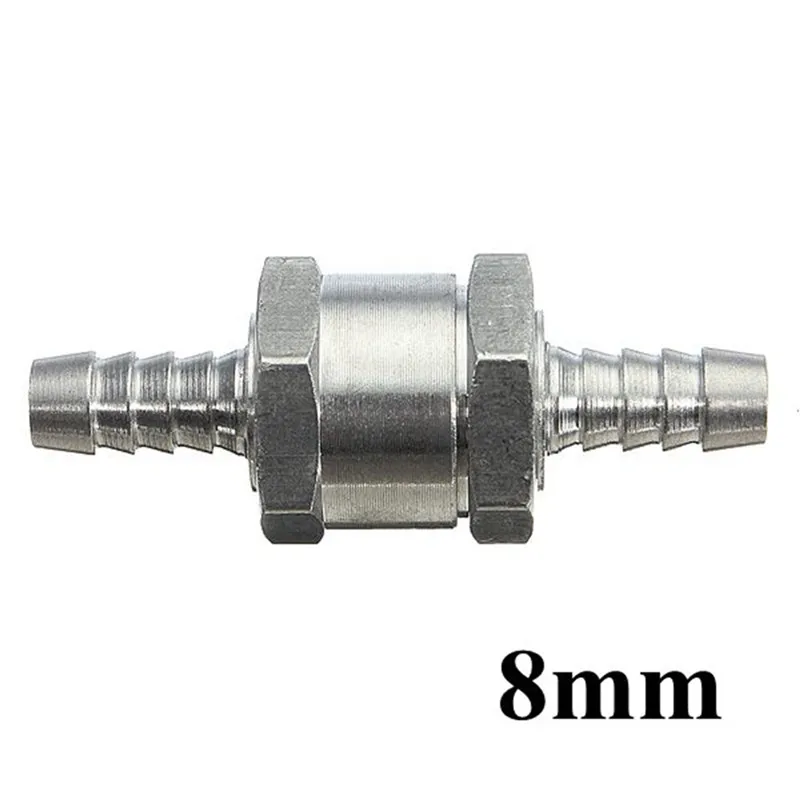 One Way 6/8/10/12/14/16 มม.6 ขนาดวาล์วอลูมิเนียมการใช้ Non Return Check Valve One Way Fit คาร์บูเรเตอร์ขายส่งราคา