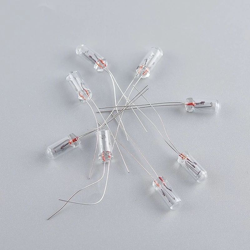 10/25/50 pcs/lot Miniature 0.07A 3mm 4mm 5mm 3 V/6 V/9 V/12 V/24 V Mini lampe ampoule Edison Filament à incandescence riz