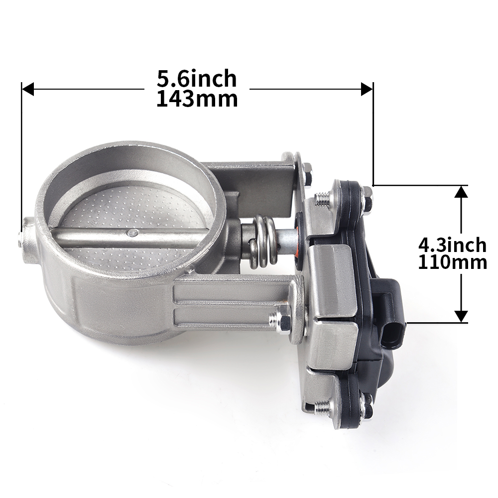 Válvula de control de escape eléctrica Unidad de válvula eléctrica con control de botón Excelente sellado Válvula de control de escape