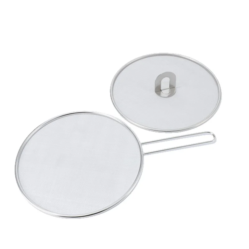 Protection contre les éclaboussures d'huile en acier inoxydable, couvercle anti-éclaboussures d'huile de cuisine, protection multifonctionnelle contre les éclaboussures d'huile