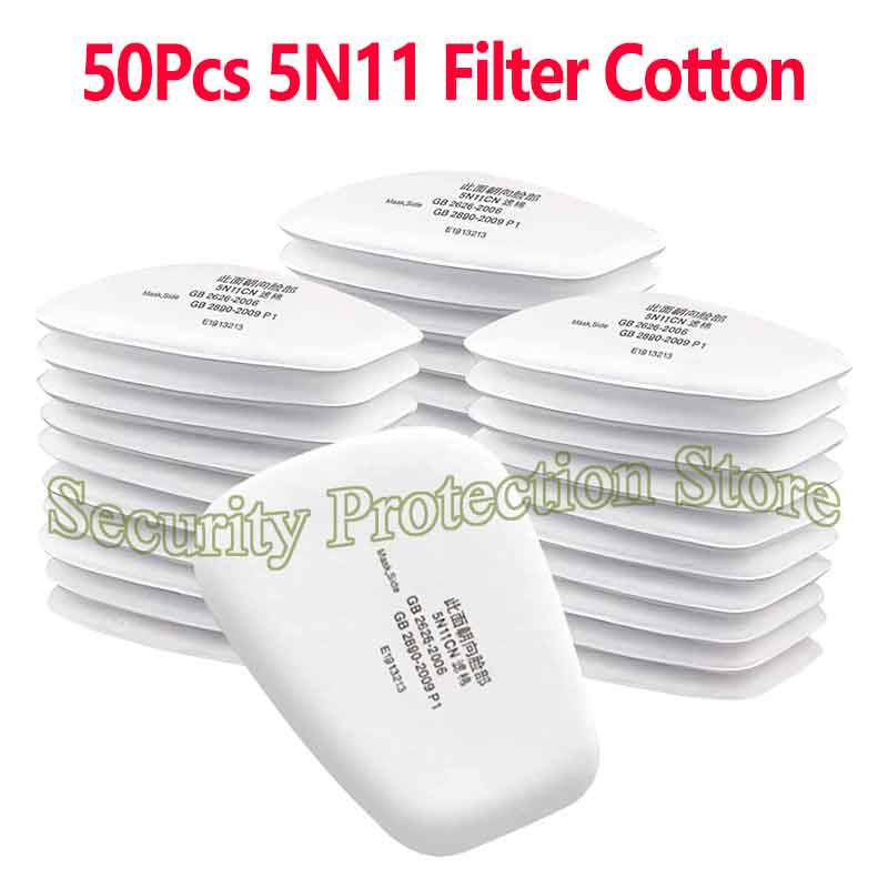 5N11 пылевая хлопковая фильтровальная бумага 501, держатель для 3M 6001/6200/7502/6800, химическое распыление, окраска, респиратор, противогаз, аксессуары