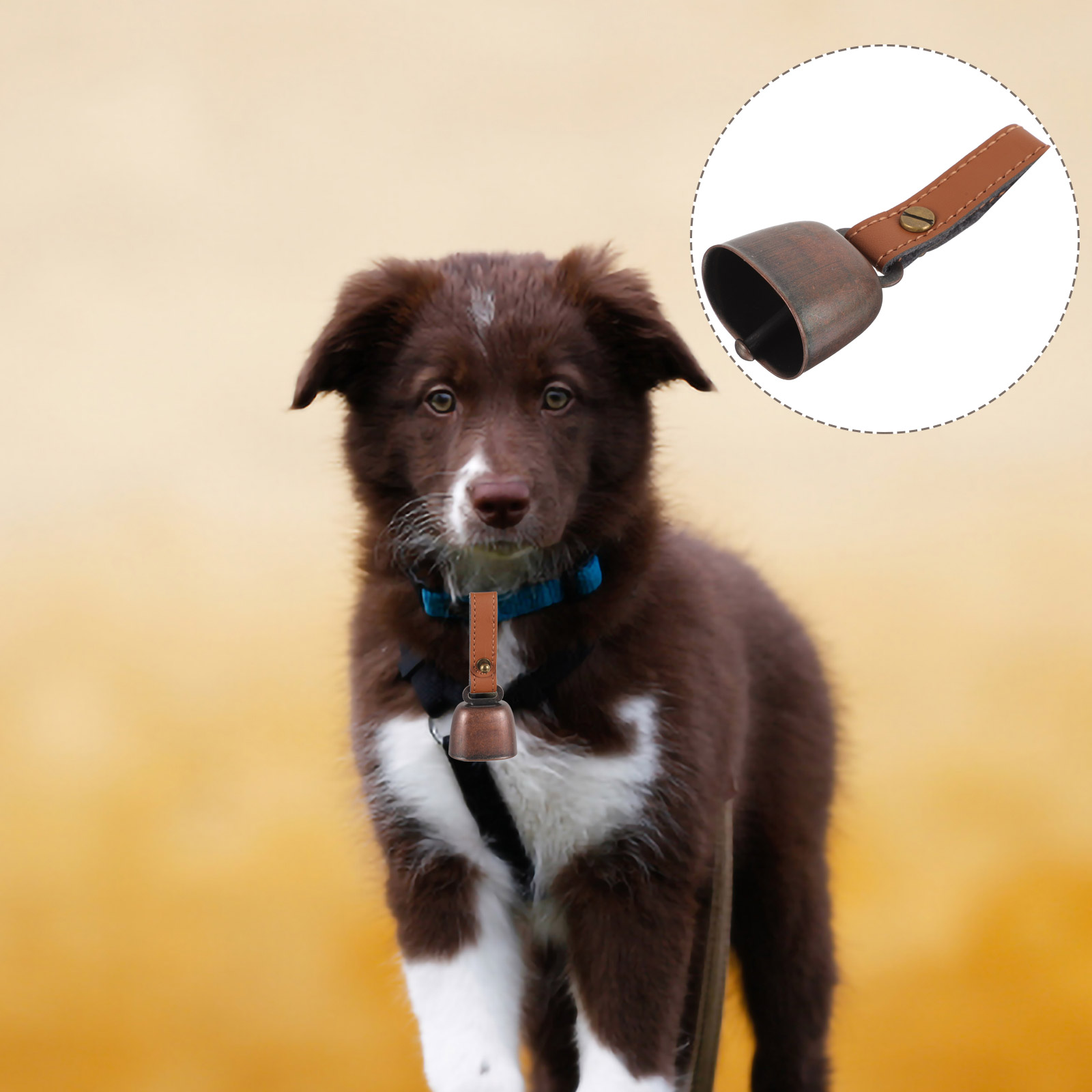 Fivela de ferro cowbell acampamento metal ringer urso sinos viajando alarme anti perdido