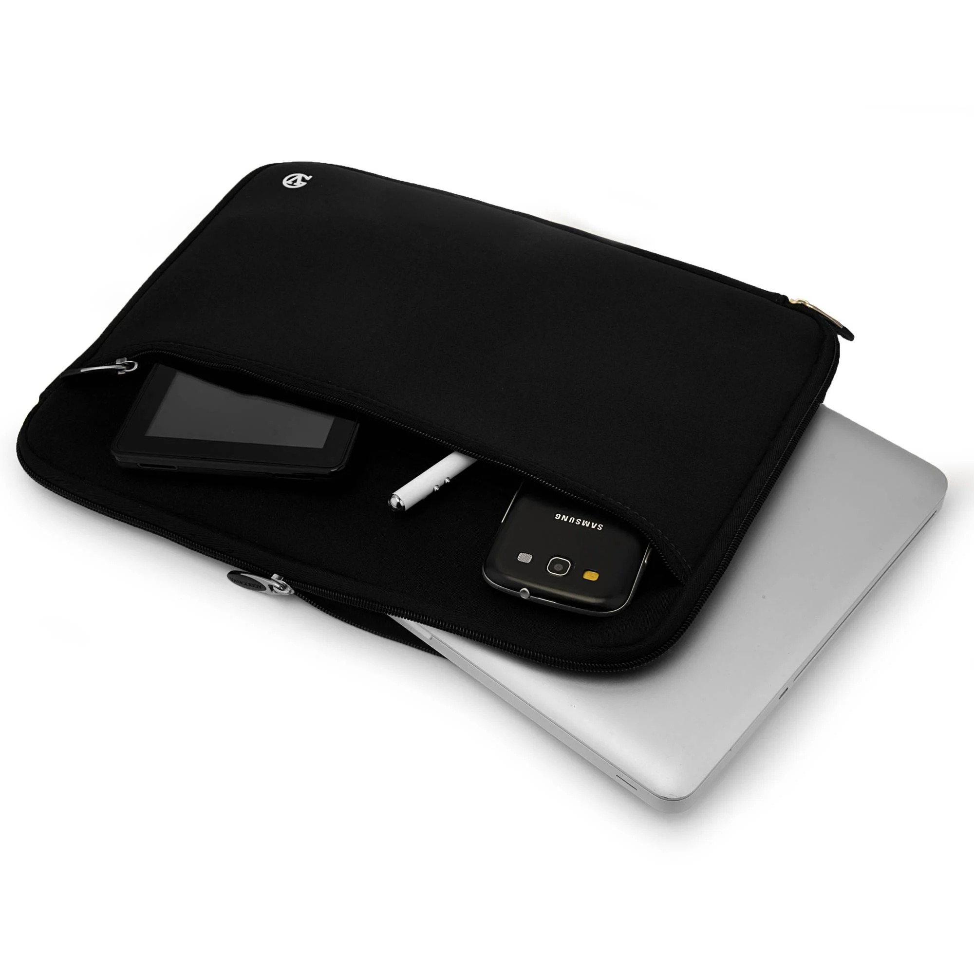 Neoprene Laptop / Notebook / Ultrabook Slim Compact Carrying Sleeve fits up to 12.9, 13, 13.3 inch Devices [