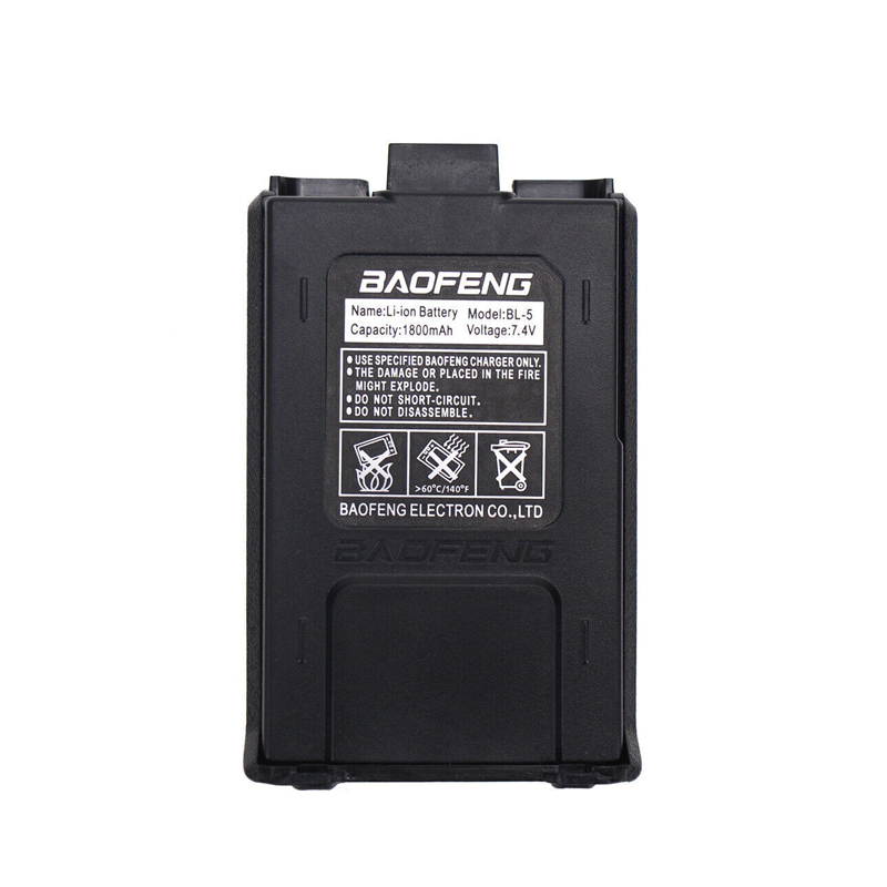 Applies to Baofeng battery 1800mAh 3800mAh 7.4V suitable for UV-5R UV-8F walkie talkie batch