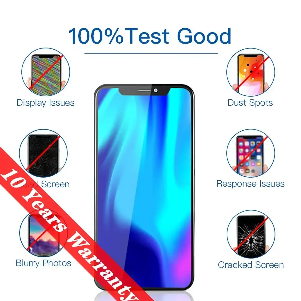 PINZHENG High Quality Screen INCELL LCD OLED For iPhone 14 Pro 15 Plus 13 Pro Max Display For iPhone Replacement With Tools