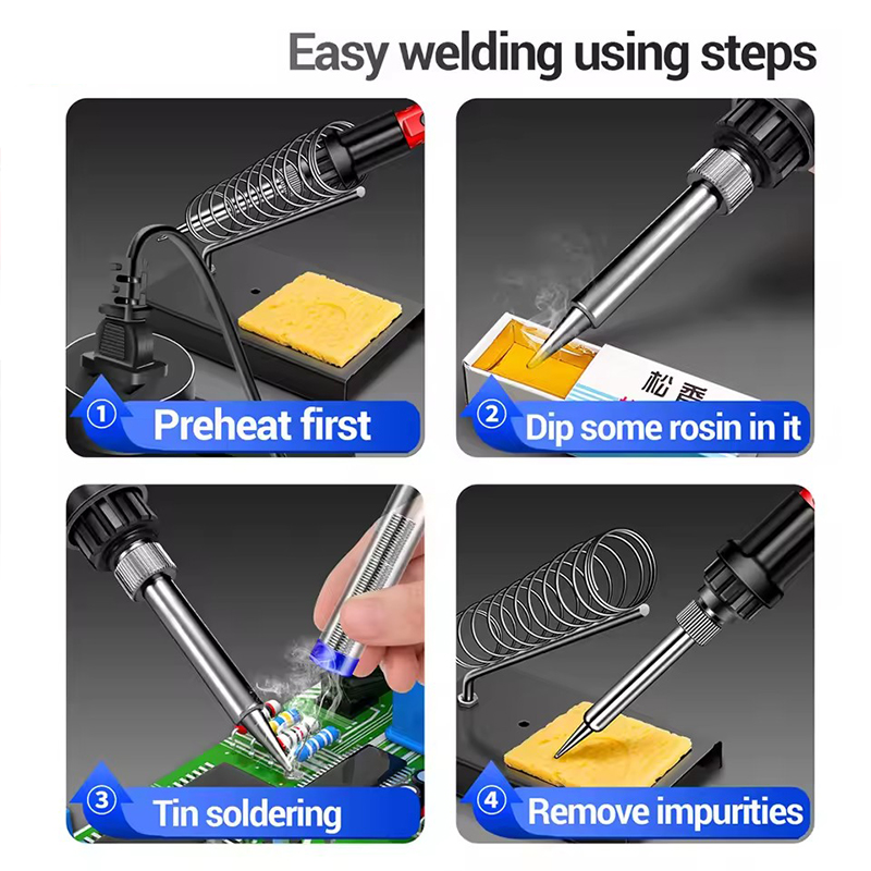 SL104 105 106, kleiner Lötkolben mit konstanter Temperatur, Lötstift, Reparaturschweißset in Industriequalität