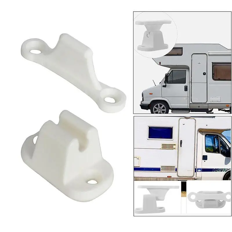 Zestaw ustalacza drzwi RV Zatrzask ustalający drzwi w kształcie litery T do kampera RV Caravan Camper Motorhome Boat Door Retainer Holder