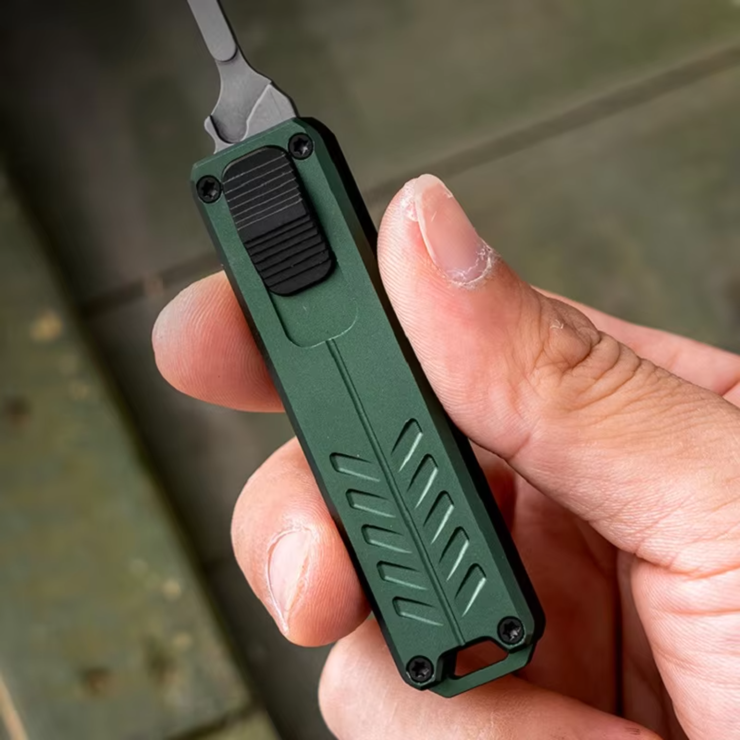 1 шт., EDC Box Cutter, открытая доставка упаковки, открытый мини-корпус, с лезвиями, портативный