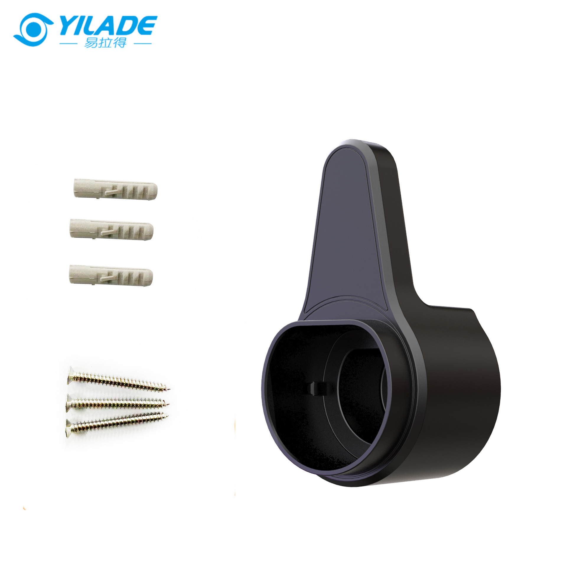 YILADE EV 充電ケーブルホルダー SAEj1772 タイプ 1/タイプ 2/テスラ/GBT 壁掛け電気自動車充電器コネクタノズルホルスター