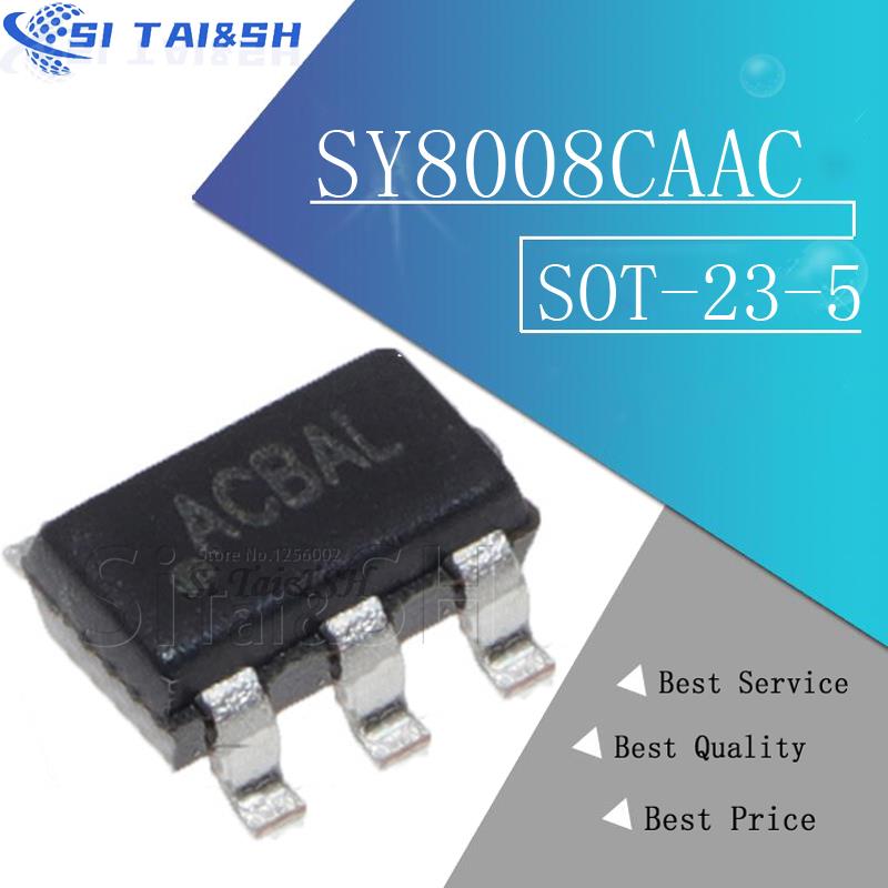 10PCS SY8008CAAC SY8008 SY8008C Wasserdichte schale