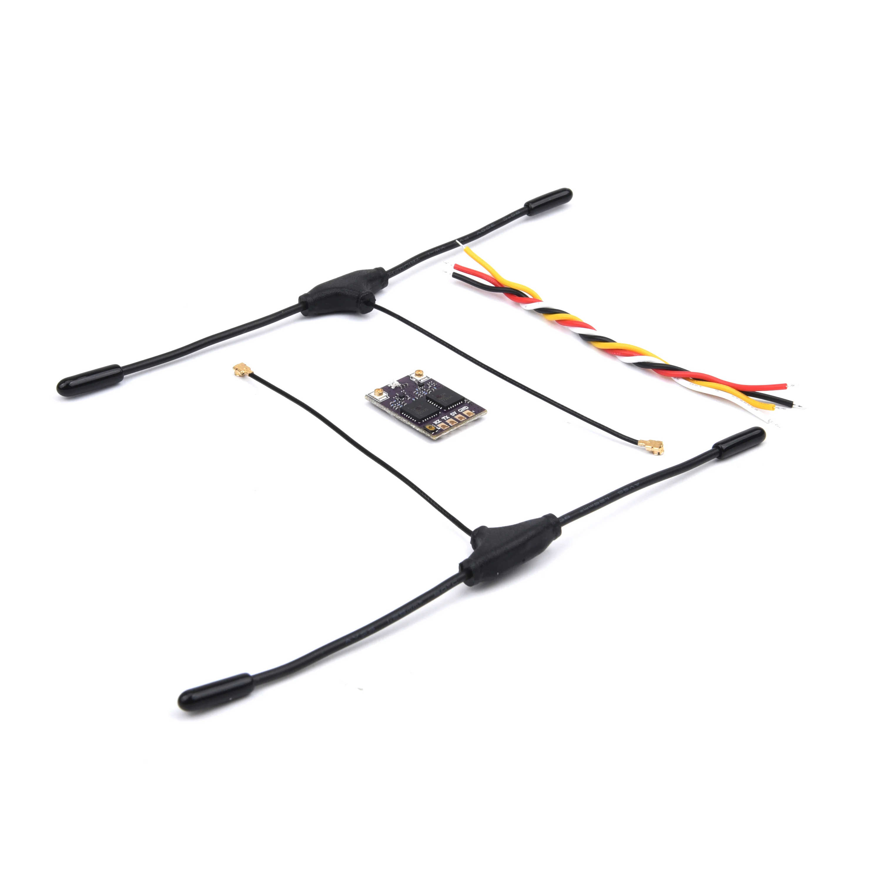 Novo es900 es900rx dual rx elrs 915mhz receptor de diversidade tcxo embutido para avião rc fpv drone de longo alcance quadcopter peças diy