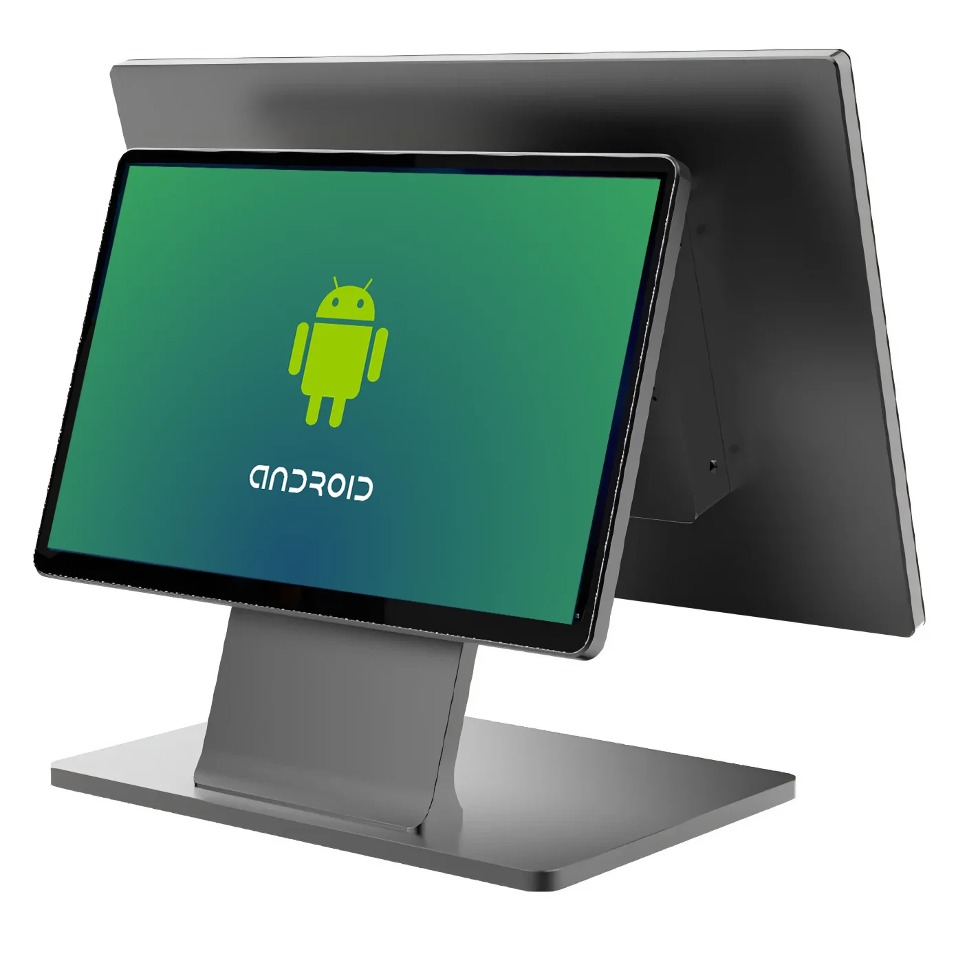 JEESTON Slim 15.6 นิ้ว Android 13 ลงทะเบียนเงินสด 8-core CPU 4G 32G POS Terminal เปลือกอลูมิเนียม 1920*1080P หน้าจอสัมผัส ECR