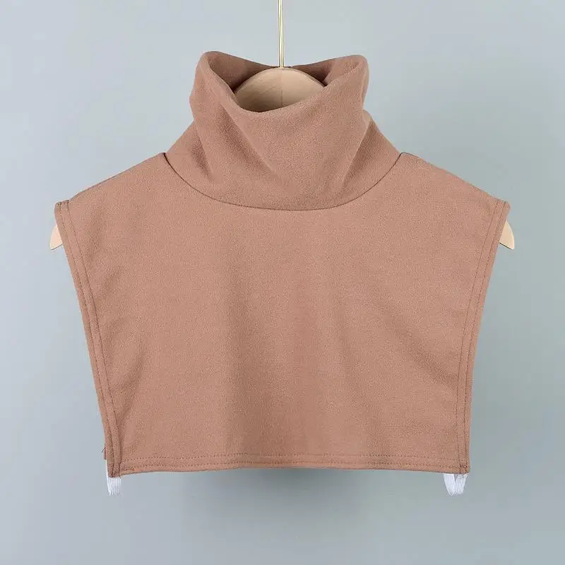 Camere dupla face masculina, gola falsa de alta elasticidade, protetor térmico ne, outono verão, gola falsa para homens