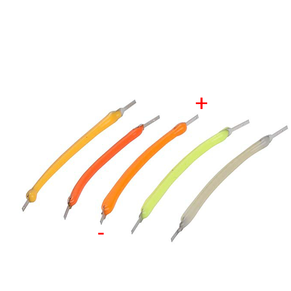 LED Filament Flexible DC3V 38/60/80/95mm/125/130/145/185/255/300mm Edison Bulb Lamp Parts LED Diode DIY Decor Party Lighting