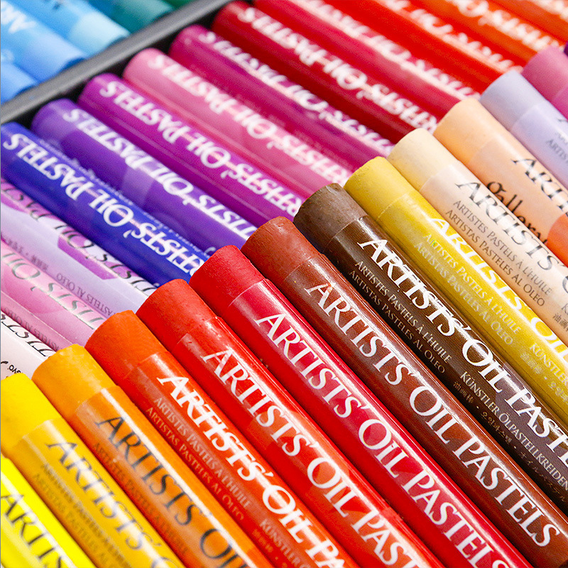 MUNGYO アーティストソフトオイルパステルセットプロの絵画描画グラフィティアートクレヨン洗える非毒性アートサプライ 12/25/50 色